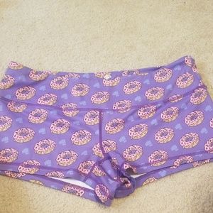 Feed Me Fight Me Donut Shorts